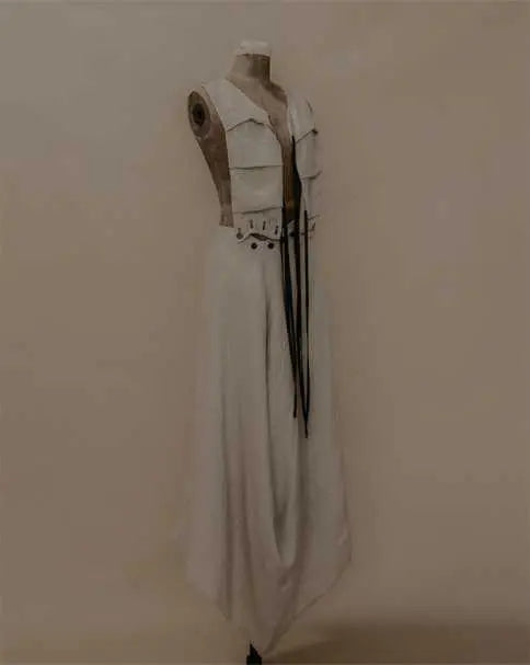 MUTEDANCE MD20SS-PRC30 Lace-up vest suspender skirt